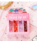 Fruit Ball Lip Oil Moisturizing Balm – 4-Pack Lip Care Set Lip Oil Balm Qme 8010 32ml