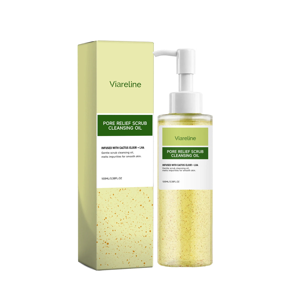 Viareline Makeup Remover Oil – Non-Irritating Cleansing Oil Cleansing Oil Qme 100ml Boxed