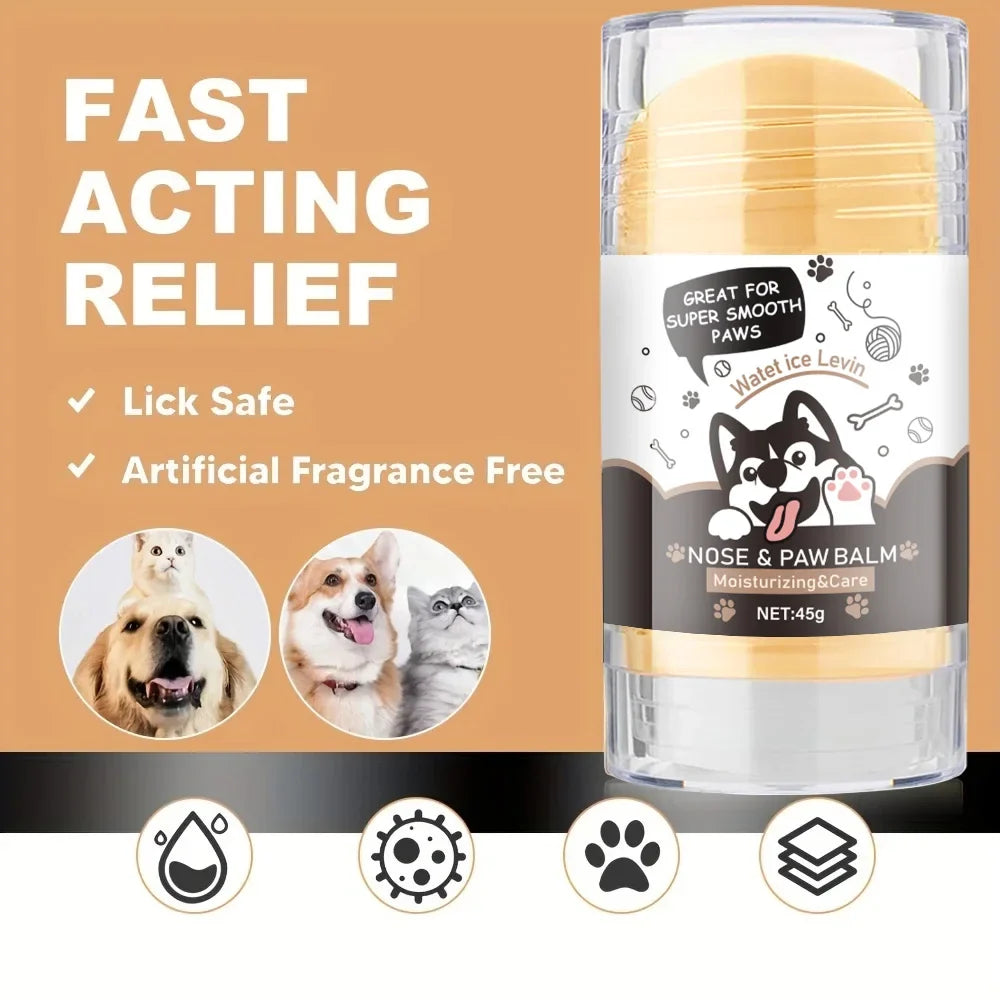 Dog Paw Balm – Lick-Safe Snout Soother & Moisturizer Pet Paw Balm Qme