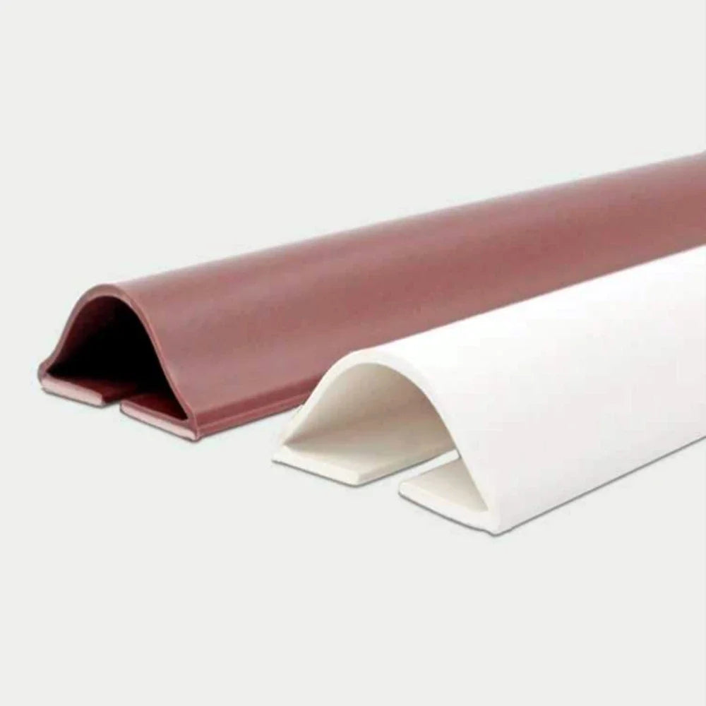 Silicone Self-Adhesive Door Gap Sealing Strip 15mm x 910mm Door Weatherstrip Seal Qme