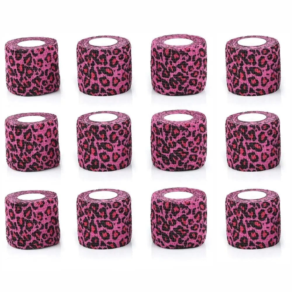 Tattoo Machine Grip Tape – Anti-Slip Waterproof Nonwoven Wrap Tattoo Grip Tape Qme 12PCS