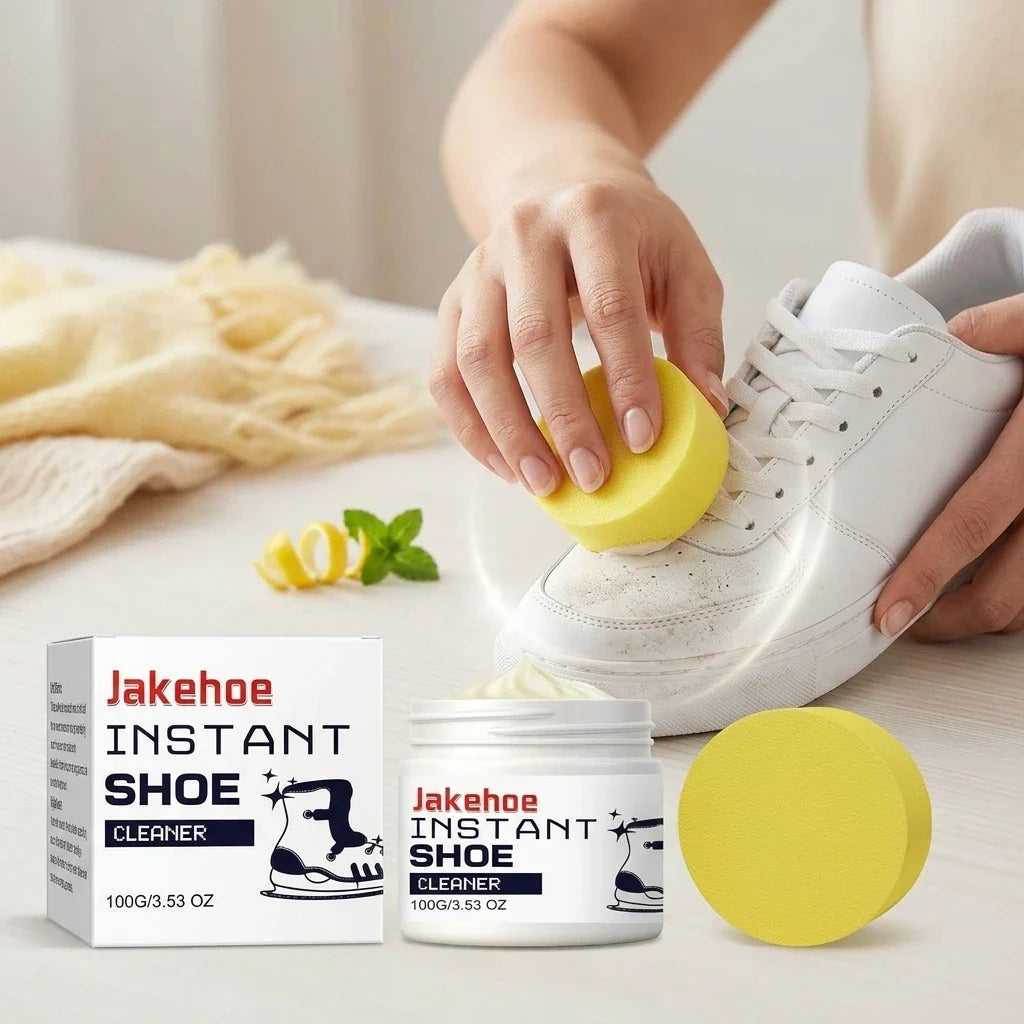 Instant Shoe Cleaning Cream – Remove Stains & Restore Luster Shoe Cleaning Cream Qme
