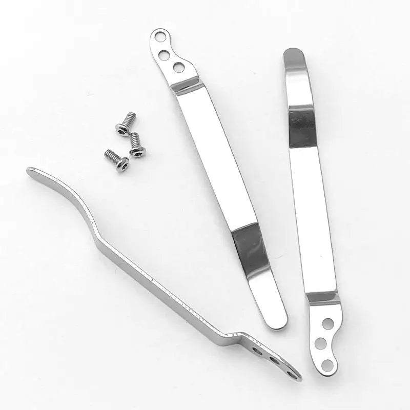 Stainless Steel Back Clip for DIY Folding Pocket Knife – Silver Knife Clip Accessory Qst