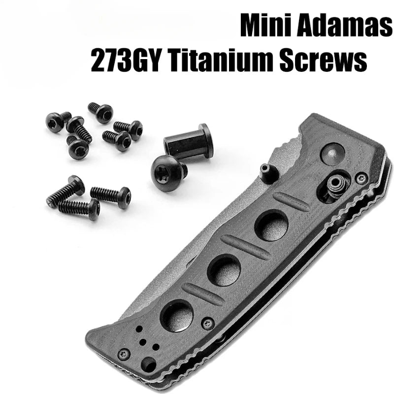 Titanium Screws for Benchmade Mini Adamas 273 – DIY Repair Knife Repair Screws Qst