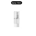 Clear Airless Pump Bottles Refillable Vacuum Travel Set Travel Pump Bottles Qme 15ml-Spray Bottle