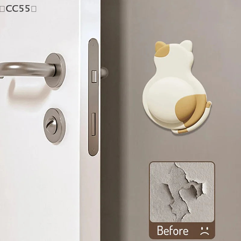 Cute Pet Door Wall Protector Pad – Anti-Collision Sticker Door Wall Protector Qst