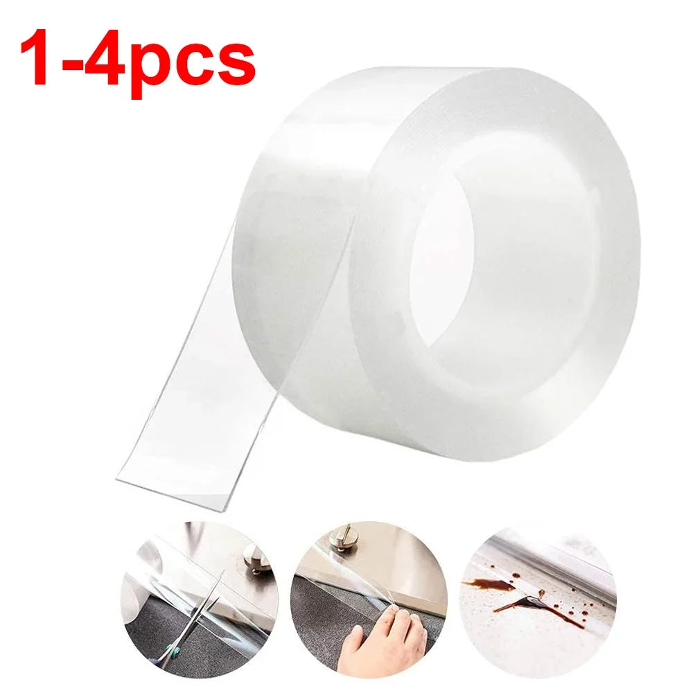 Waterproof Self-Adhesive Nano Tape 1M 5M 10M | Caulk Strip Waterproof Caulk Tape Qme