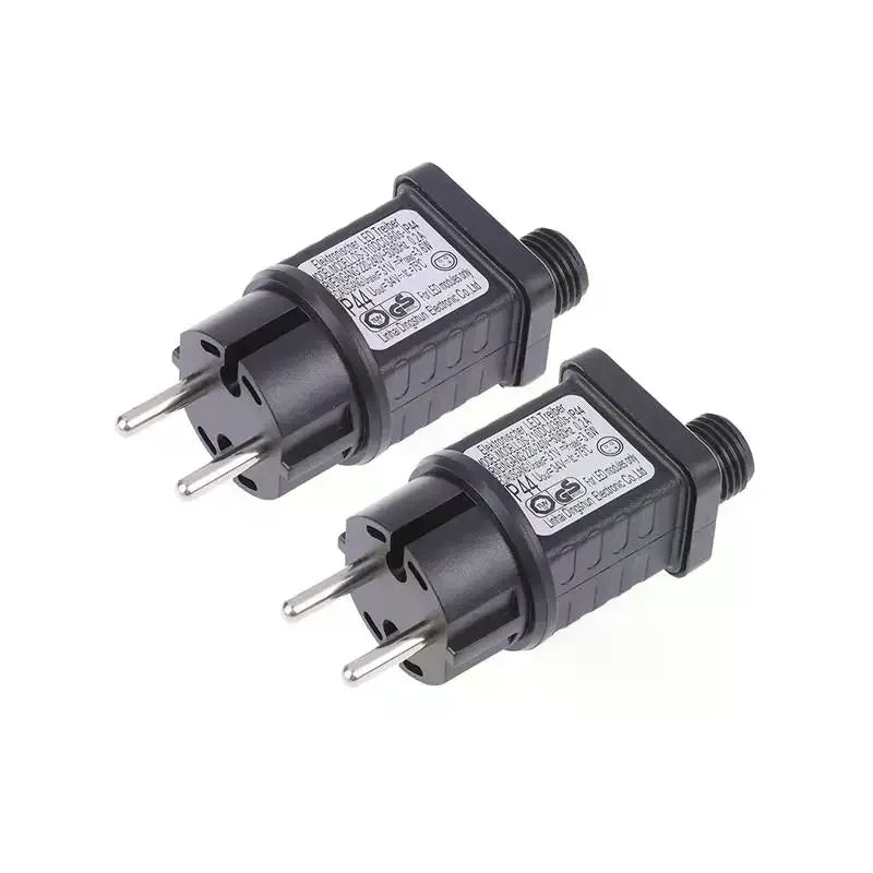 LED String Lights Timer Power Adapter – Multi-Voltage 4.5V–31V LED Power Adapter Qme