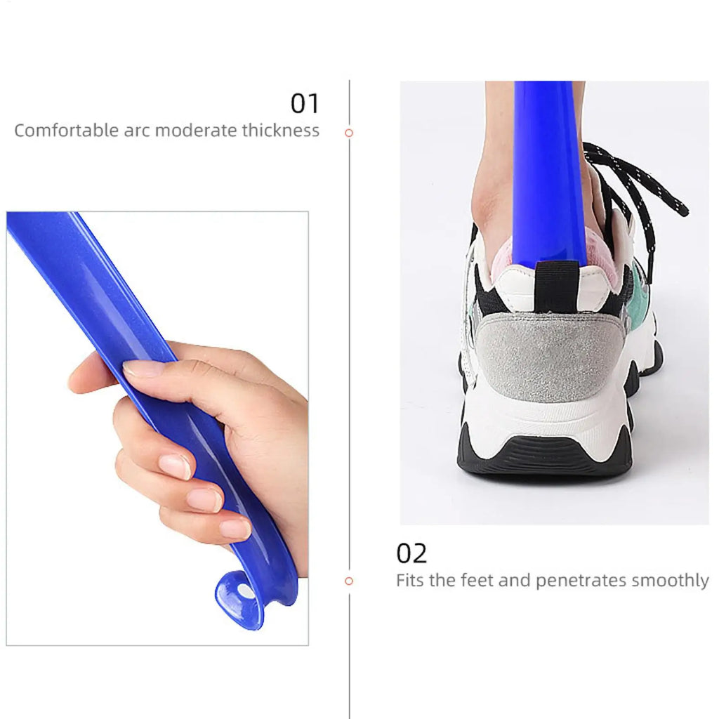 Long Handle Shoe Horn & Sock Remover Dressing Aid Stick Dressing Aid Stick Qme