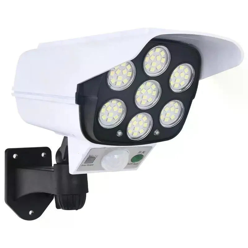 Solar Motion Sensor LED Security Light with Dummy Camera Solar Security Light Qme