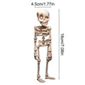Poseable Skull Fridge Magnet – Funny Halloween Novelty Gift Novelty Fridge Magnet Qme 1Pc style1