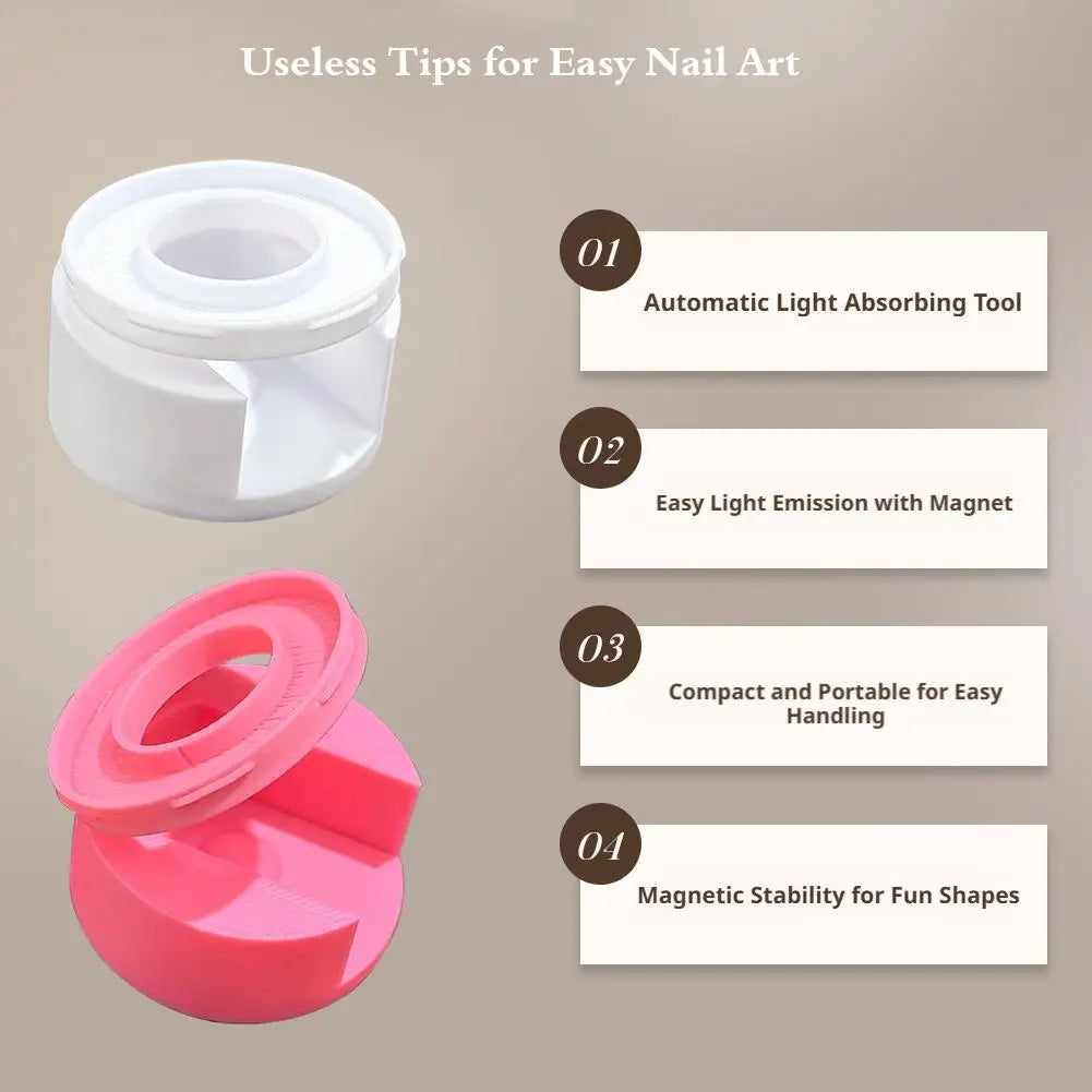Double Head Cat Eye Nail Magnet Stick | Manicure Tool Nail Art Magnet Tool Qme