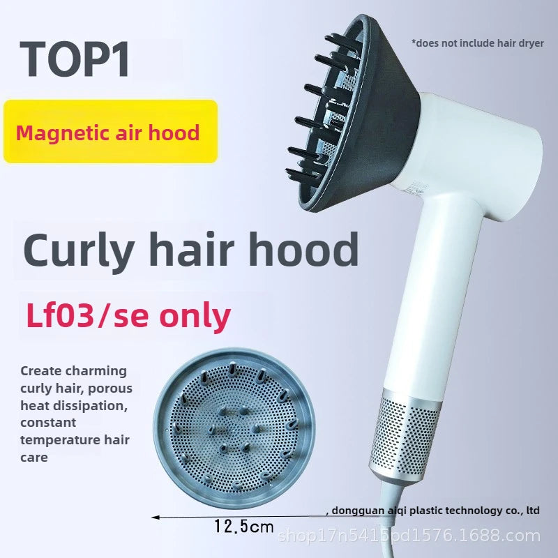 Hair Dryer Magnetic Attachments – Nozzle, Diffuser & Air Tube Hair Dryer Accessories Qst