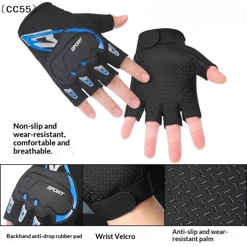 Summer Mesh Motorcycle Gloves – Touch Screen Motocross Gloves Motorcycle Riding Gloves Qst
