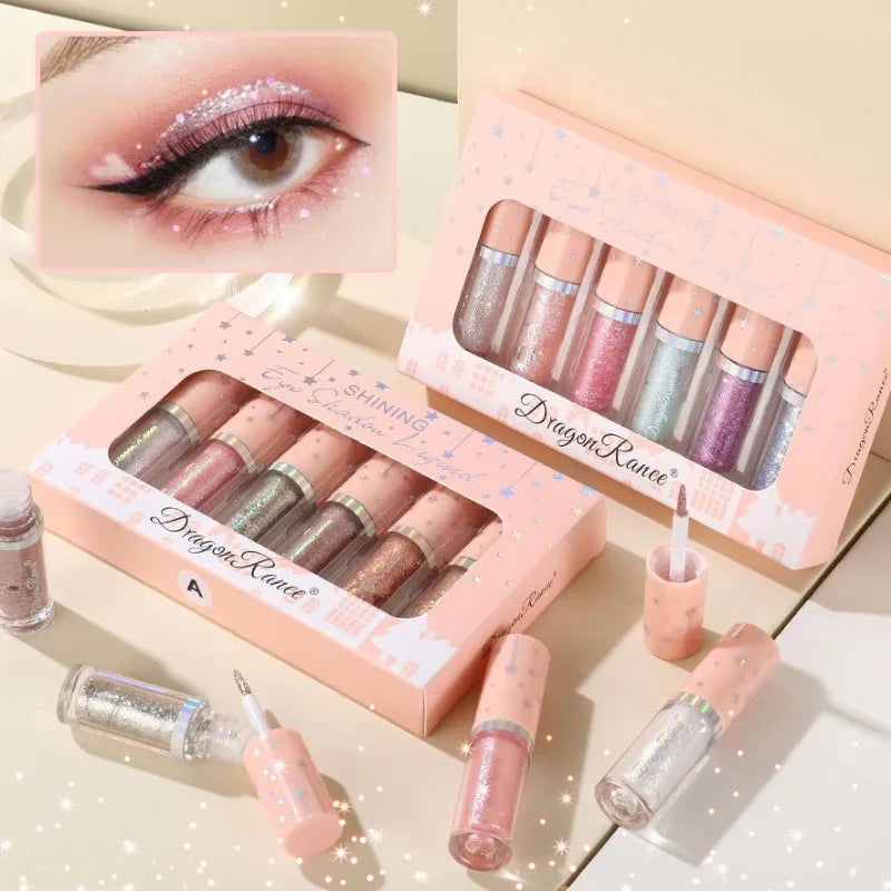 Diamond Liquid Glitter Eyeshadow & Sequin Eyeliner Pen – 14 Colors Liquid Glitter Eyeshadow Qme
