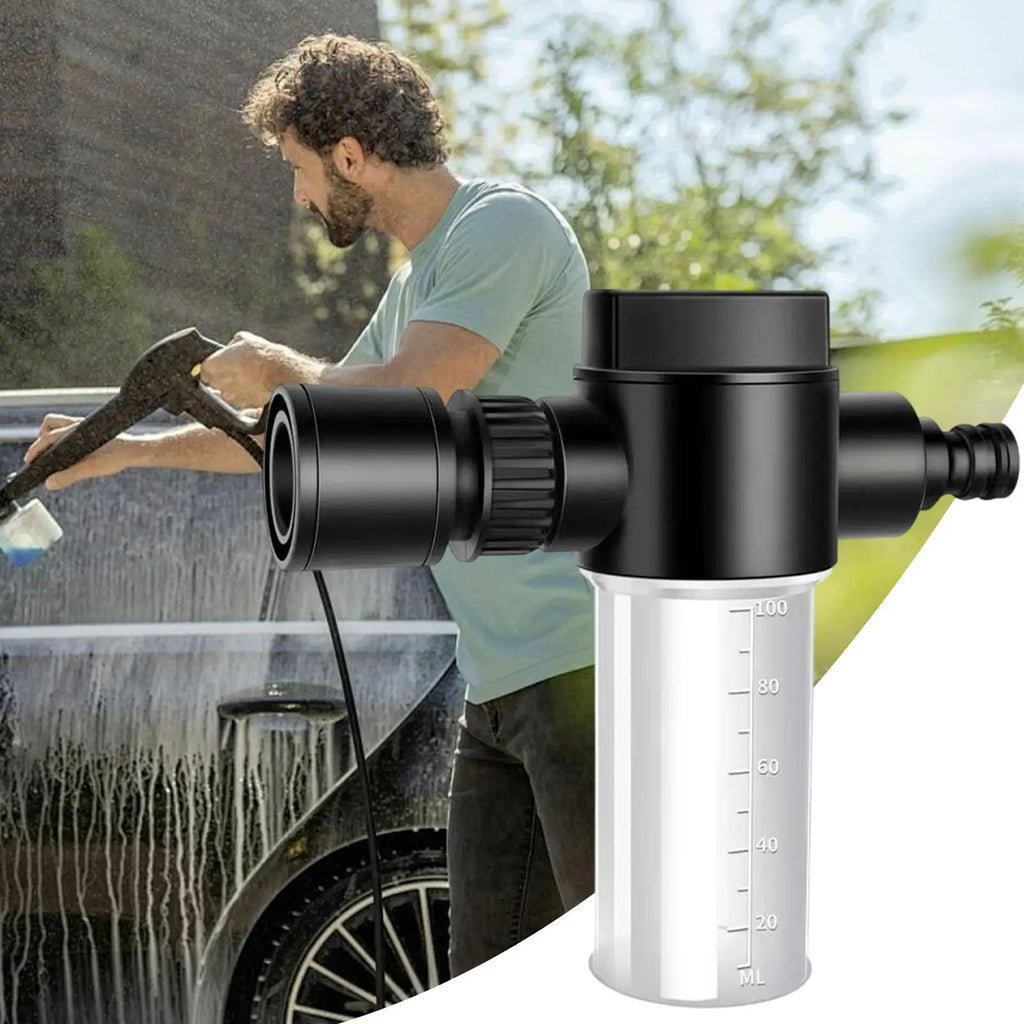 Foam Sprayer Hose Nozzle with Scale – Adjustable Garden Sprinkler Garden Hose Sprayer Qme