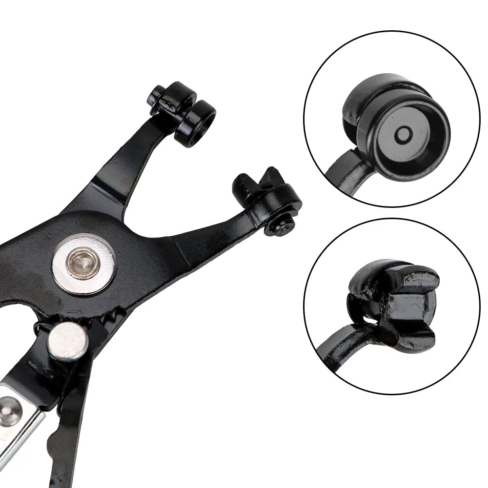 Hose Clamp Removal Pliers – Flat Band Ring & Tube Clamp Tool Hose Clamp Pliers Qme