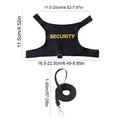 Reptile Harness & Leash | Bearded Dragon, Gecko, Lizard Reptile Harness Leash Qme Black China Mainland