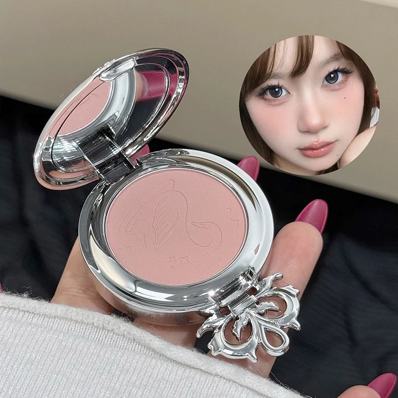NICEKEY Pink Ballet Blush Powder – Lasting Matte Finish Blush Powder Qme