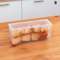 Airtight Cake & Bread Container – Clear Fridge Storage Box Food Storage Container Qme B