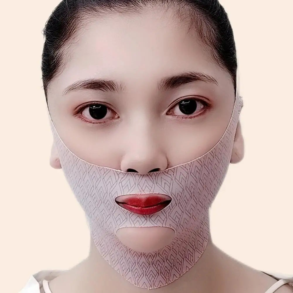 V Line Chin Lifting Mask Face Slimming Bandage Shaper Face Slimming Mask Qme