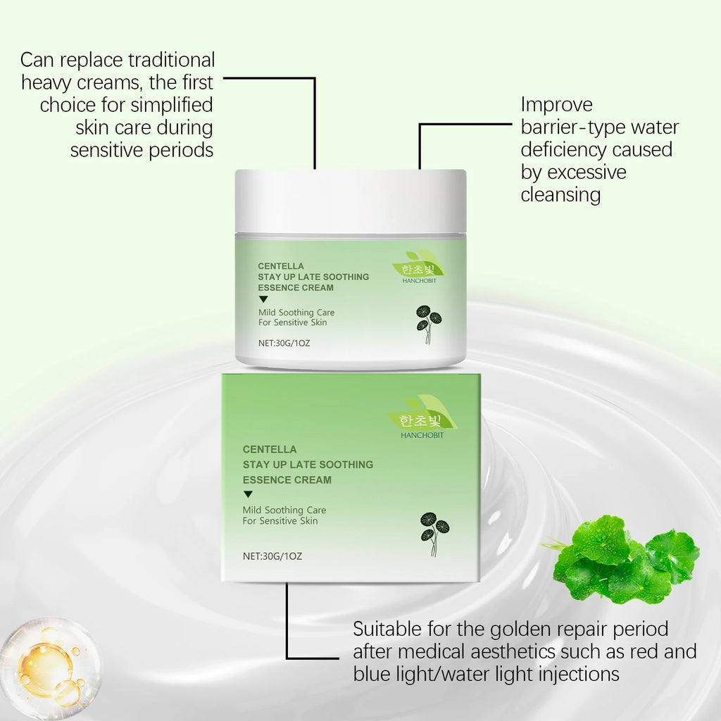 Hanchobit Centella Asiatica Soothing Essence Cream 30g Facial Essence Cream Qst