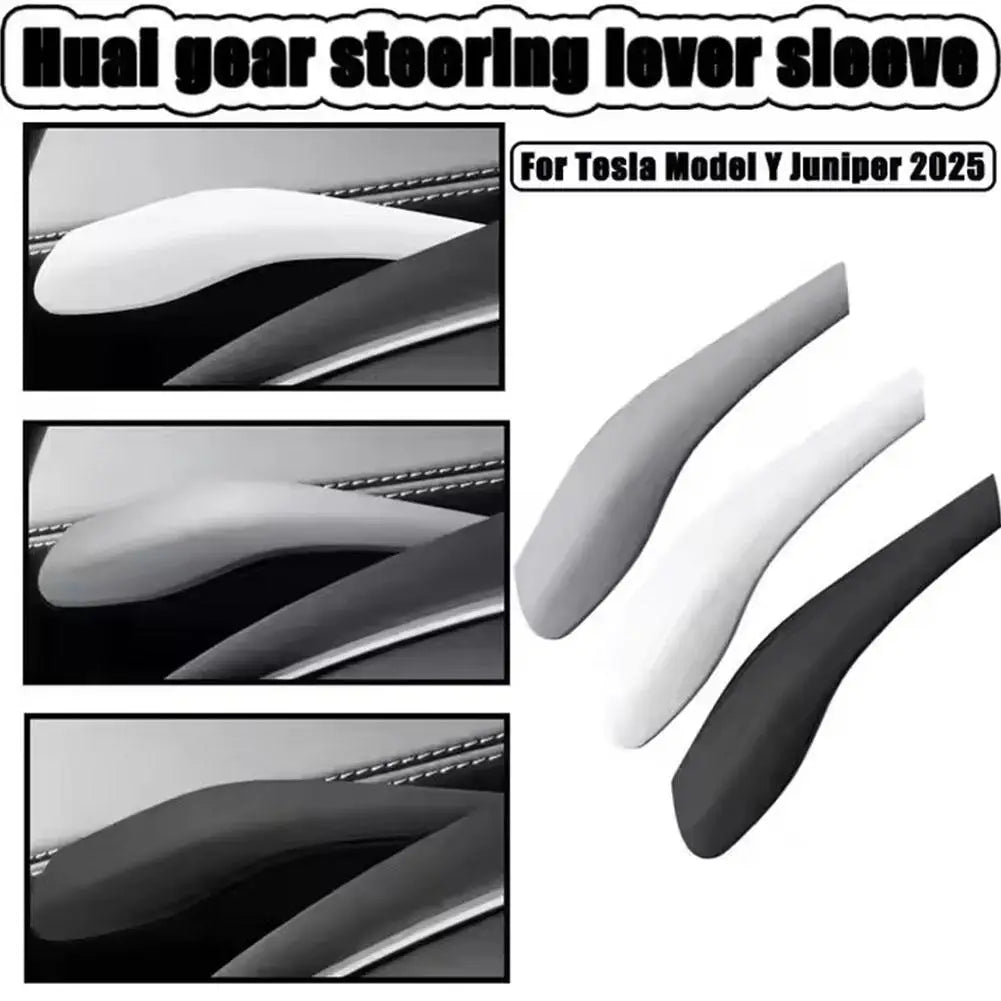 Tesla Model Y 2025 Silicone Steering Wheel & Shifter Cover Steering Wheel Cover Qme