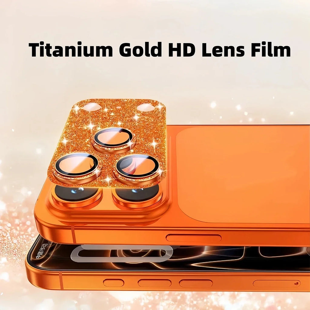 Shiny Camera Lens Protective Film for iPhone 17 Pro Max Camera Lens Protector Qme