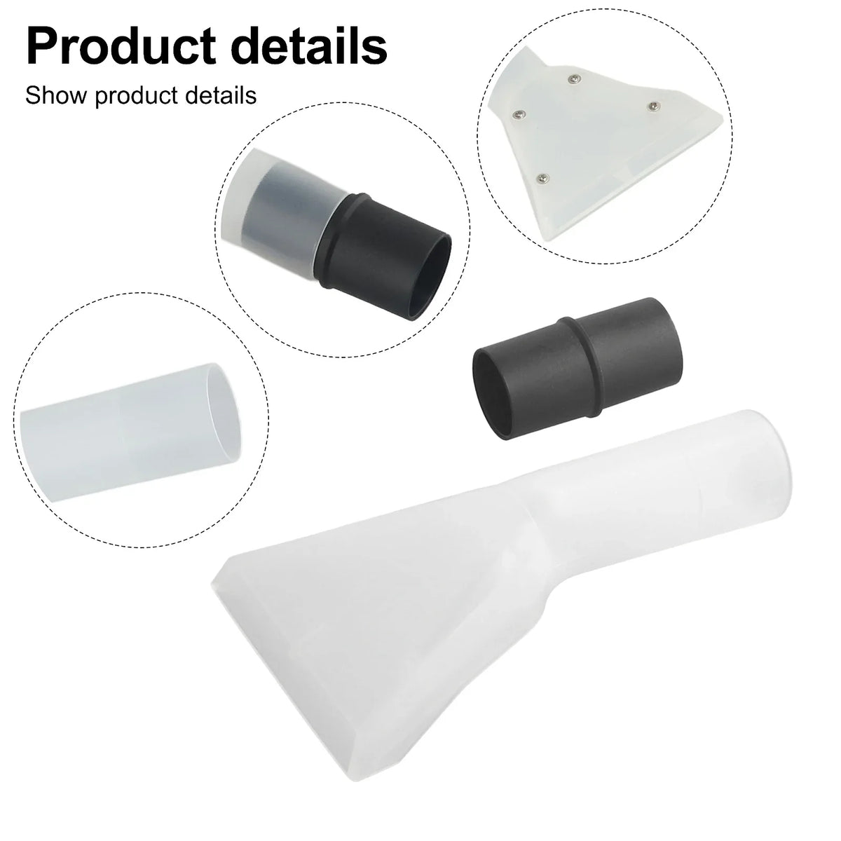 32-35mm Vacuum Extraction Spin Brush Nozzle – Carpet & Sofa Vacuum Brush Nozzle Qme