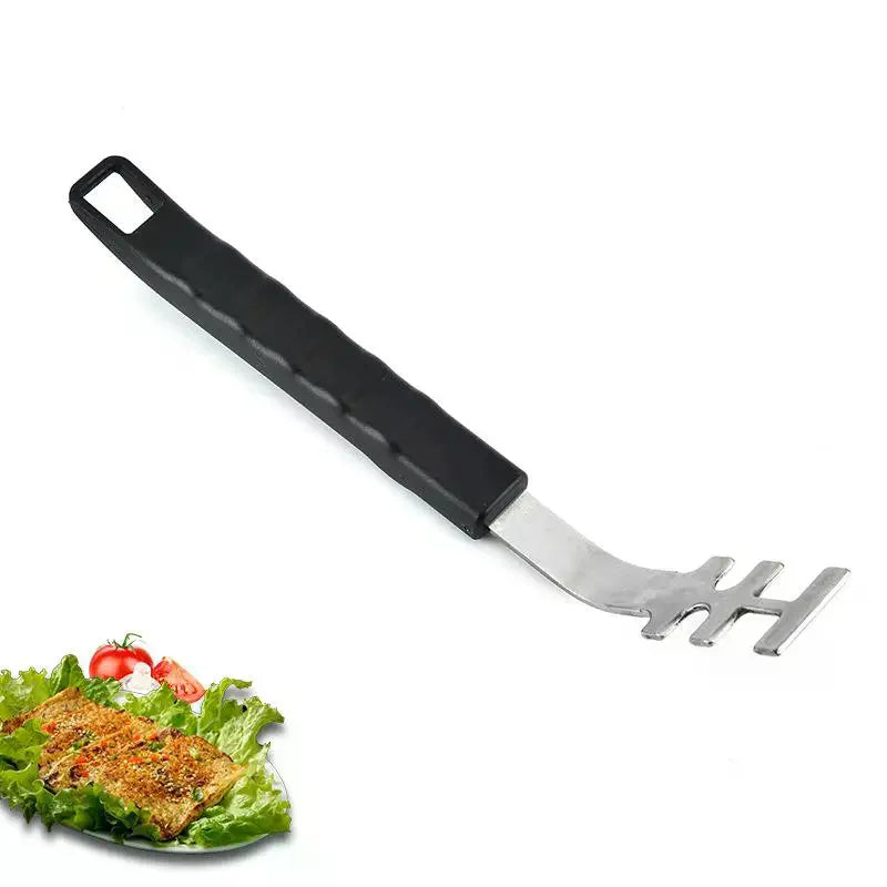 Universal Grill Grate Lifter Tool | Stainless Steel Cast Iron Grid Grill Grate Lifter Qme