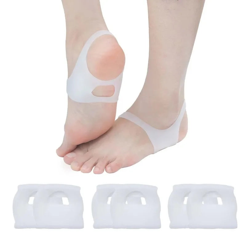 Silicone O-Type Arch Support Insoles – Non-Slip Foot Pads Arch Support Insoles Qme