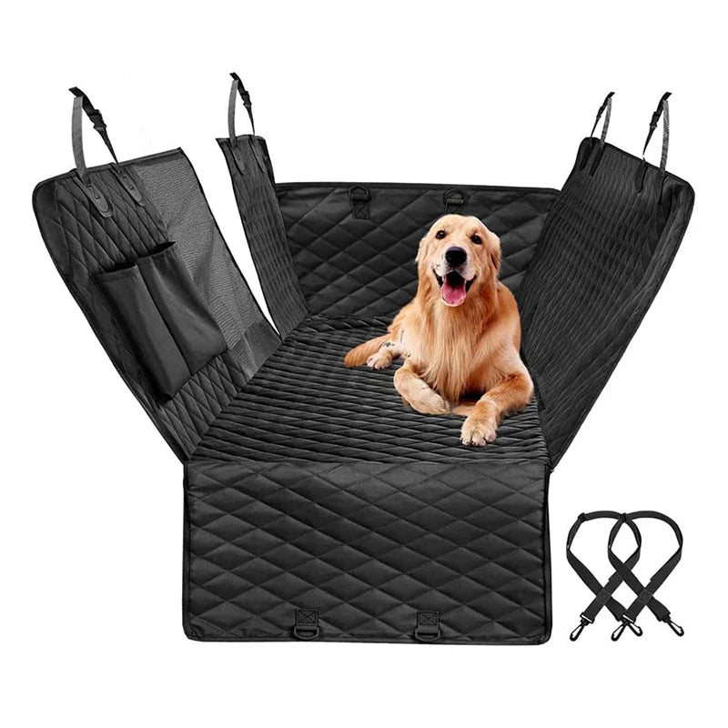 Waterproof Double Zipper Car Pet Seat Pad for Medium Dogs Car Pet Seat Pad Qme