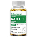 NAD+ Booster Capsules with Trans-Resveratrol & Quercetin | 60/120ct NAD+ Supplement Capsules Qst 120 count-1 bottle