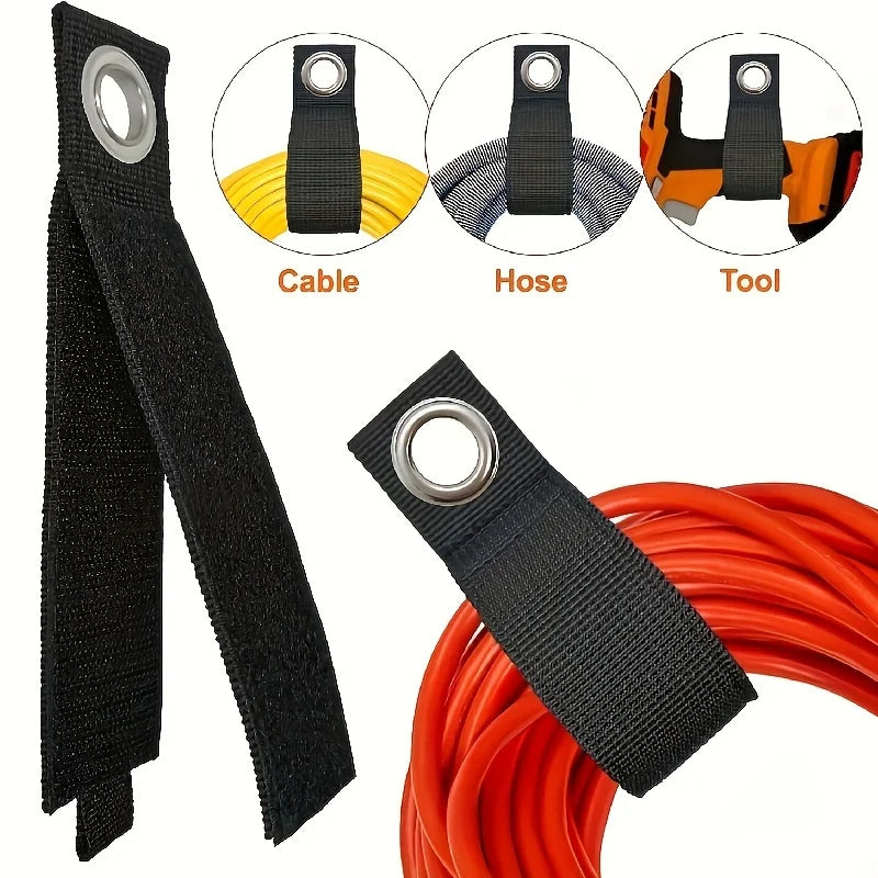 Extension Cord & Garden Hose Holder Organizer – 2 Pack Cord & Hose Organizer Qme