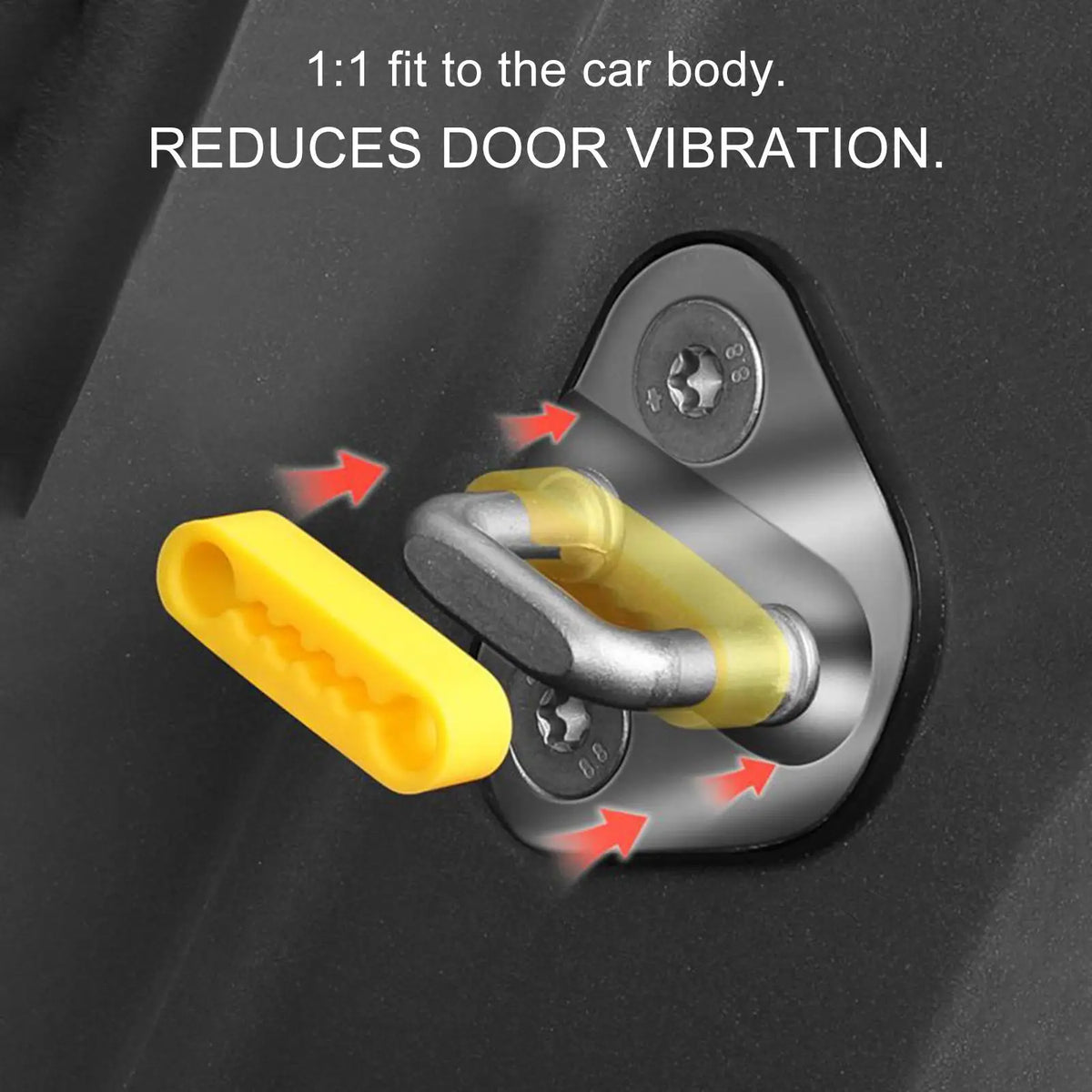 Silicone Car Door Shock Absorber Pads – Cushion Damper Car Door Protector Qst