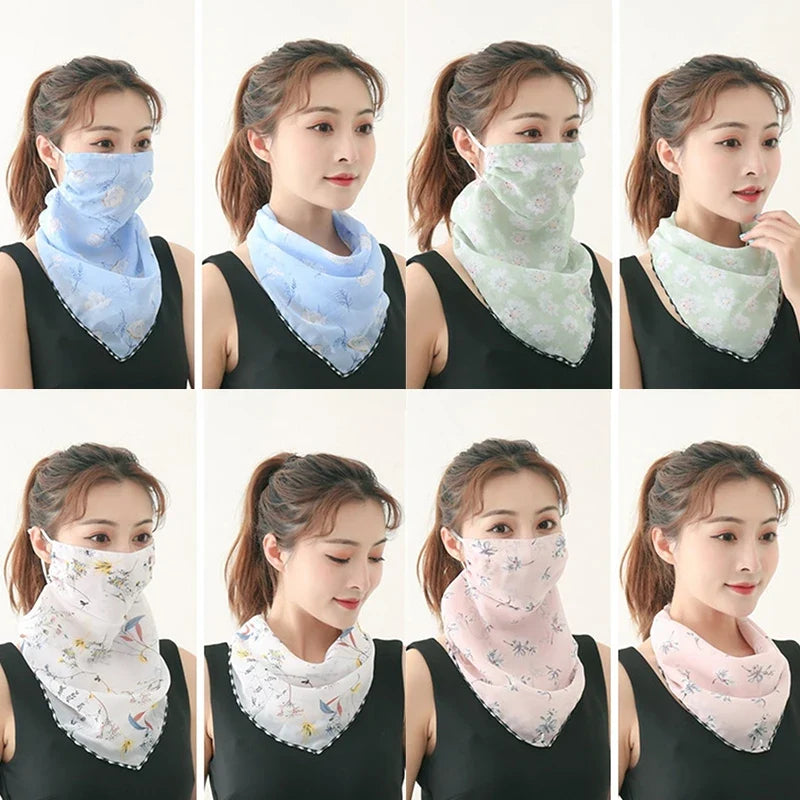 Women's Cycling Mask Scarf – UV & Dustproof Outdoor Cover Cycling Mask Scarf Qme