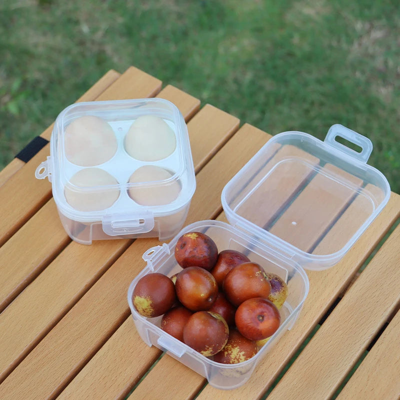 Shockproof Portable Egg Storage Box – 3/4/8 Grid Egg Tray Egg Storage Container Qst