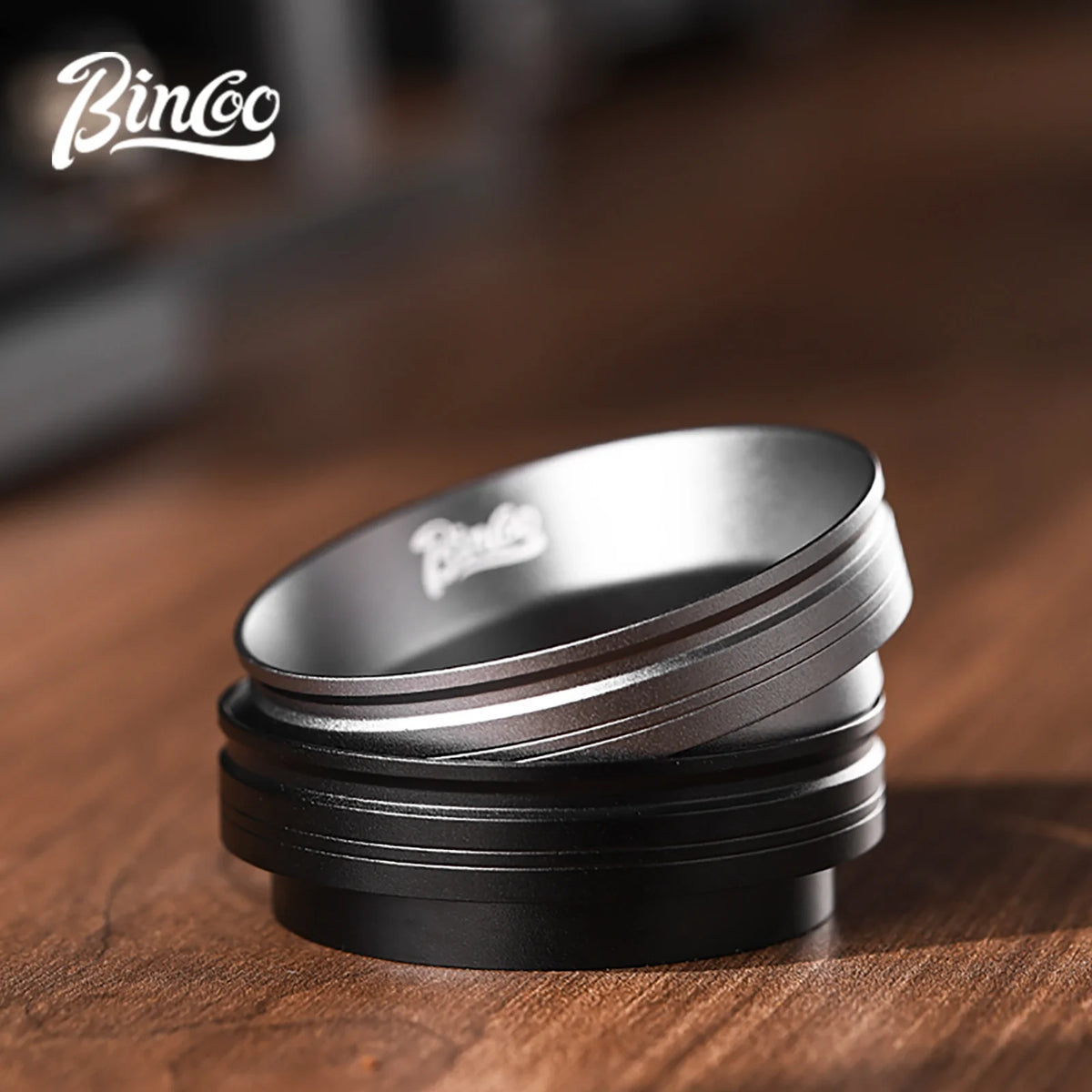 Bincoo Magnetic Dosing Funnel & WDT Tool Set – 51/58mm Espresso Prep Kit Qst