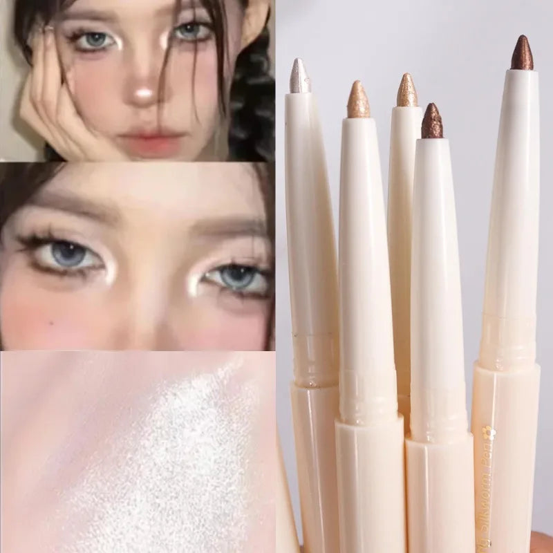 6-Color Eyeshadow Highlighter Pen – Brighten & Define Eyes Eyeshadow Highlighter Pen Qme