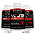 CoQ10 200mg Capsules with Vitamin E – Antioxidant Supplement Antioxidant Supplement Qst 60 count-3 bottle