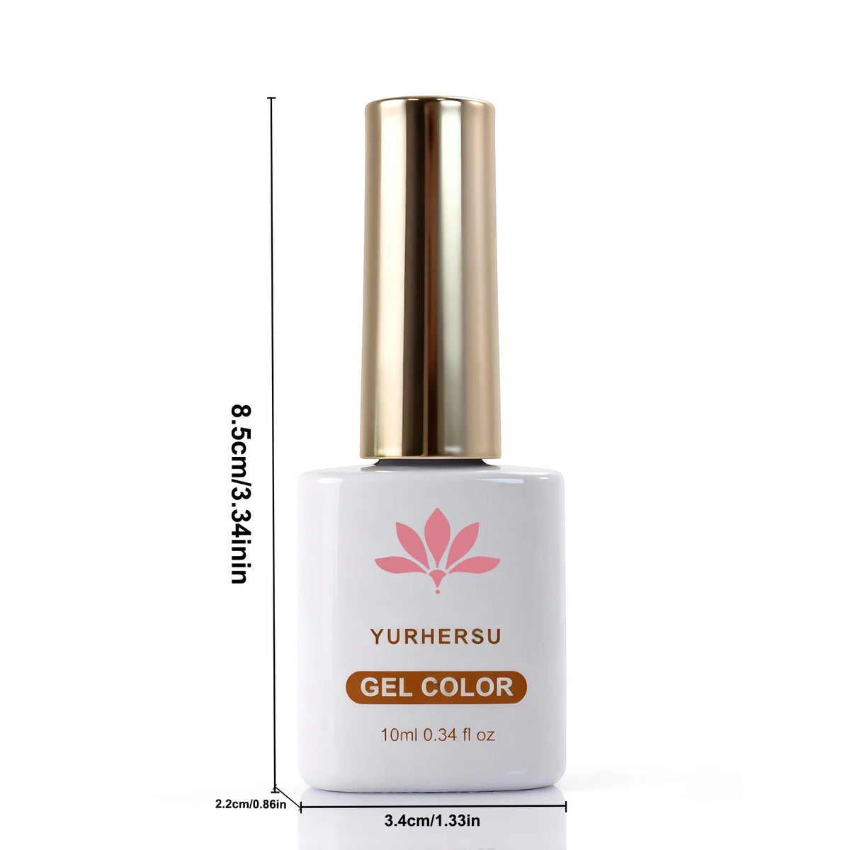 YURHERSU UV LED Gel Nail Polish – Soak Off Semi-Permanent Gel Nail Polish Qst