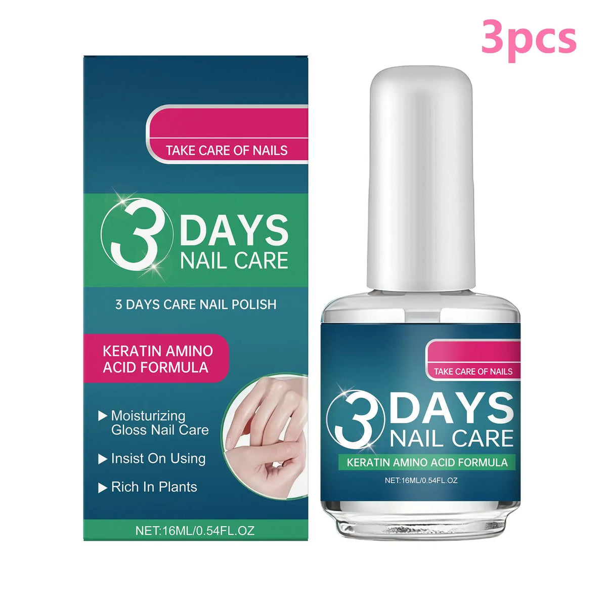 Tea Oil Nail Strengthening Cuticle Care Treatment Oil 16ml Nail Treatment Oil Qst 3pcs