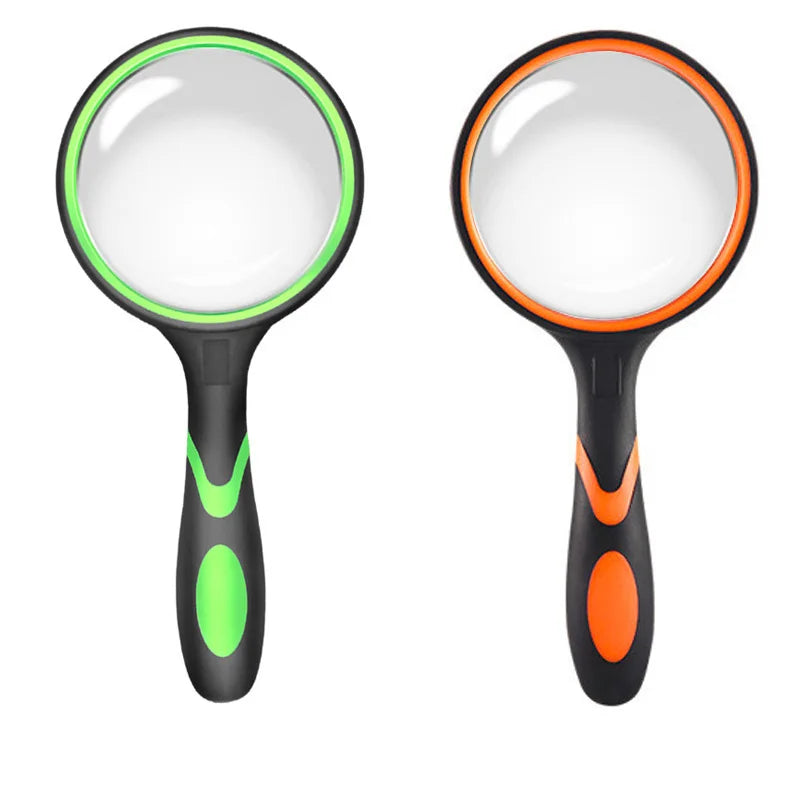 10X Handheld Magnifying Glass for Kids & Seniors | Reading Lens Handheld Magnifier Qme