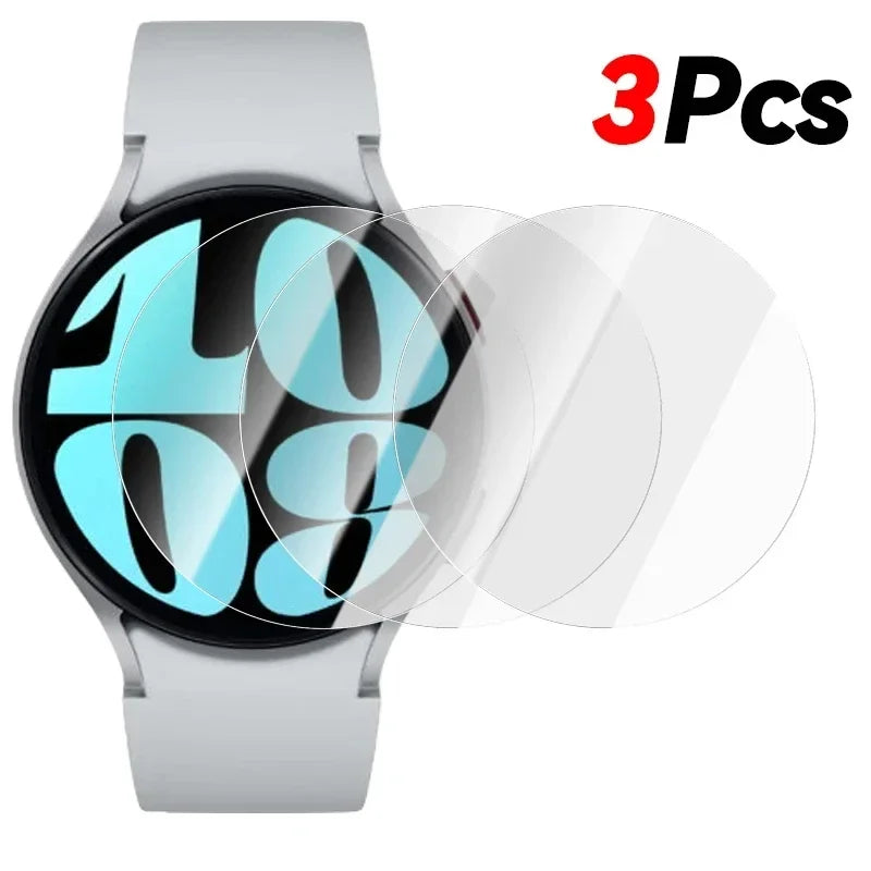 Samsung Galaxy Watch 6 40mm Tempered Glass Screen Protector Watch Screen Protector Qme 3 Pcs Watch 5 4 44mm