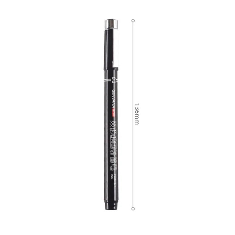 Double-Line Gel Pen for Architecture, Design & Note-Taking Gel Pen Qme