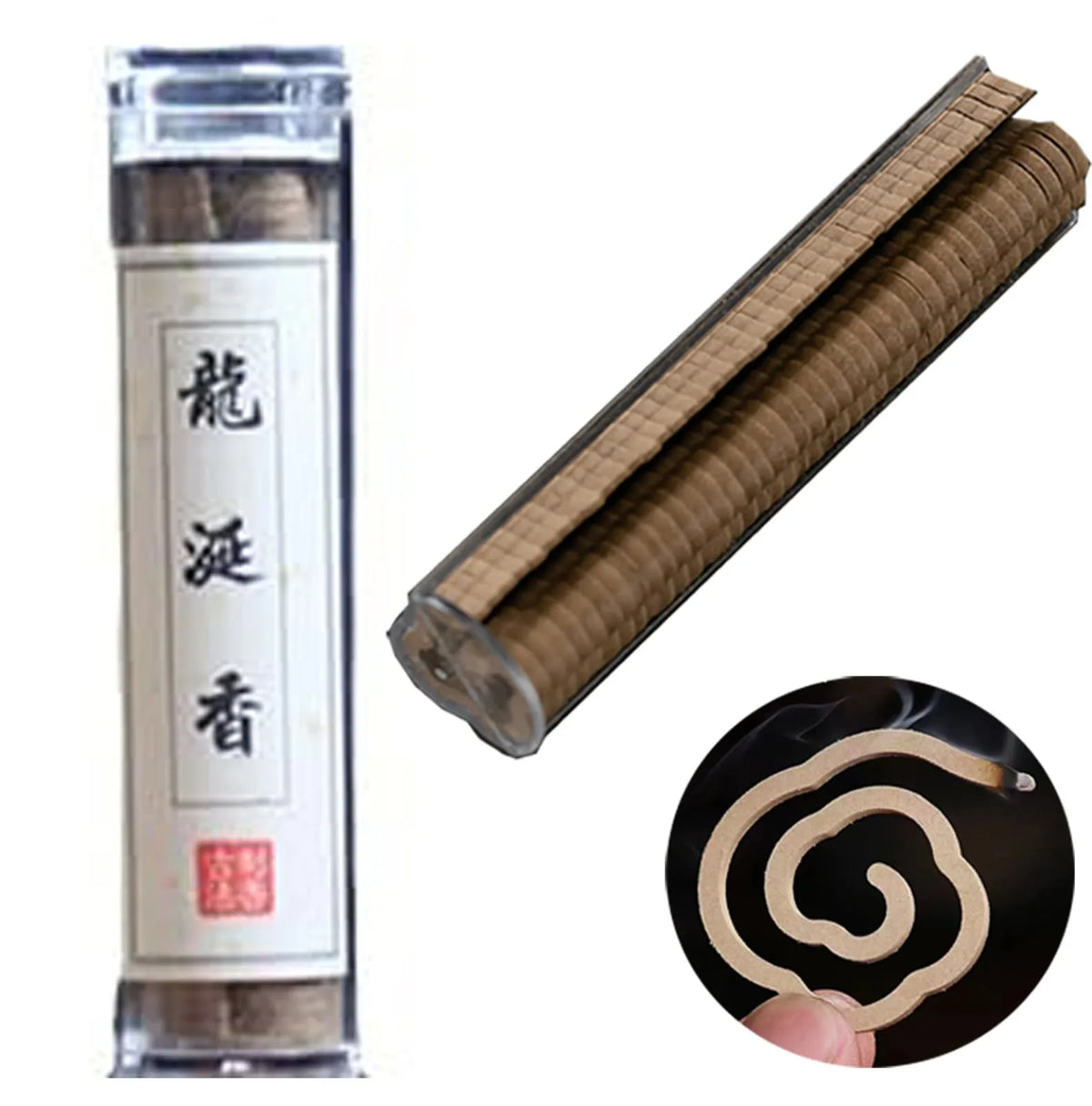 Xiangyun Coil Incense – Ambergris, Sandalwood & Agilawood Coil Incense Qme F