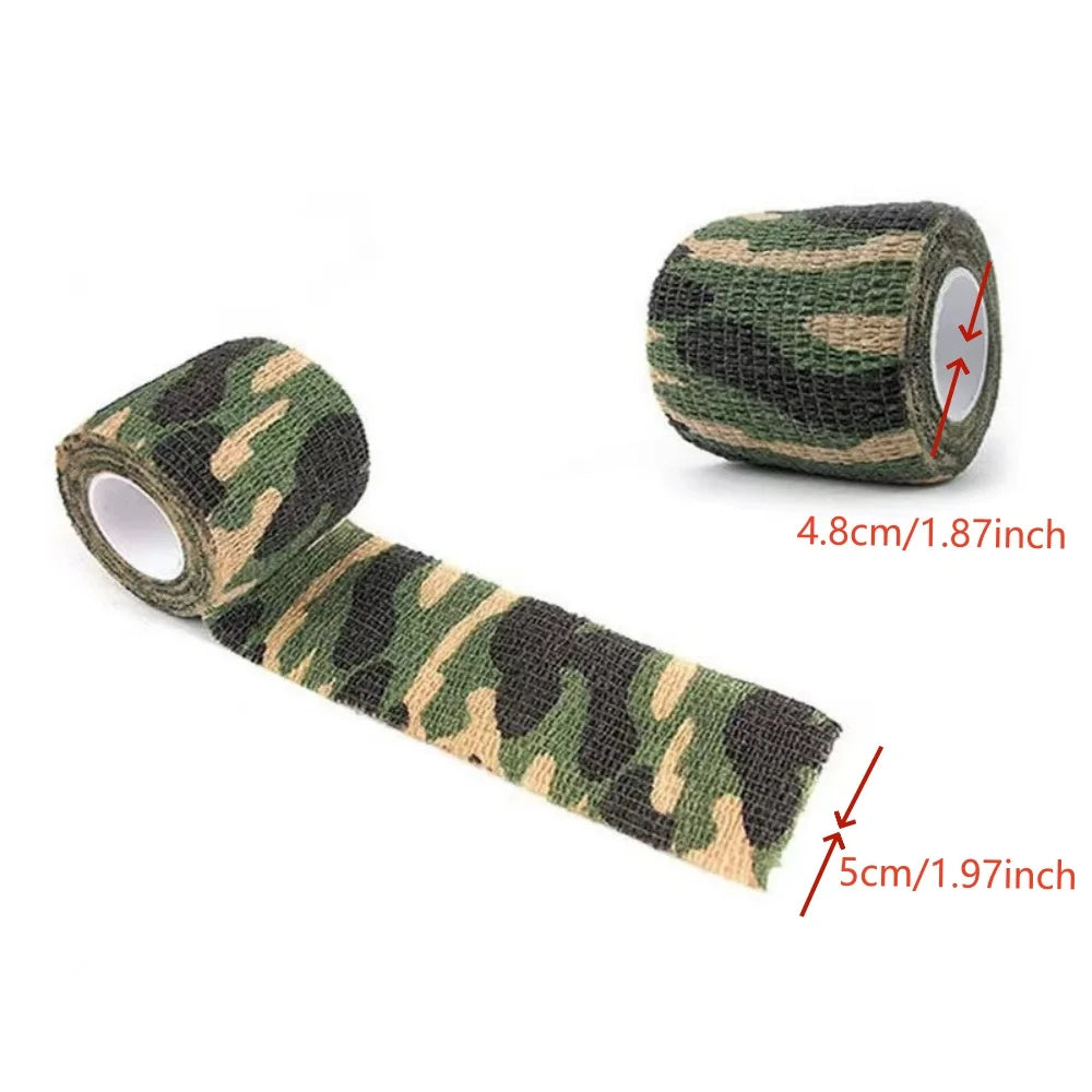 Camouflage Athletic Bandage Wrap | Waterproof, Self-Adhesive Athletic Bandage Wrap Qme