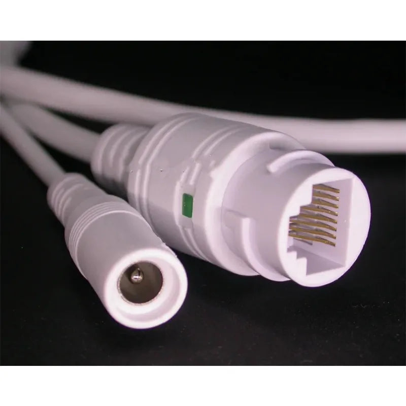 CCTV IP Camera RJ45 DC Jack LAN Cable Module 10pcs | QF001 CCTV Camera Connector Qme