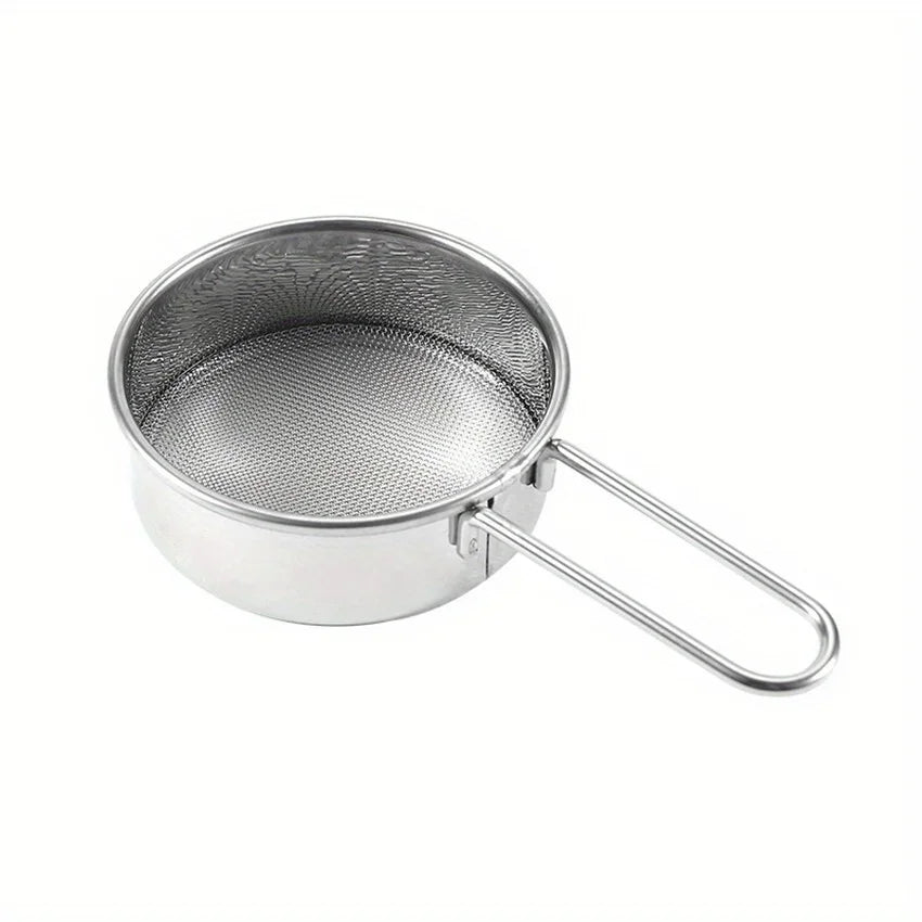 Stainless Steel Handheld Sifter for Flour & Powdered Sugar Baking Sifter Qme