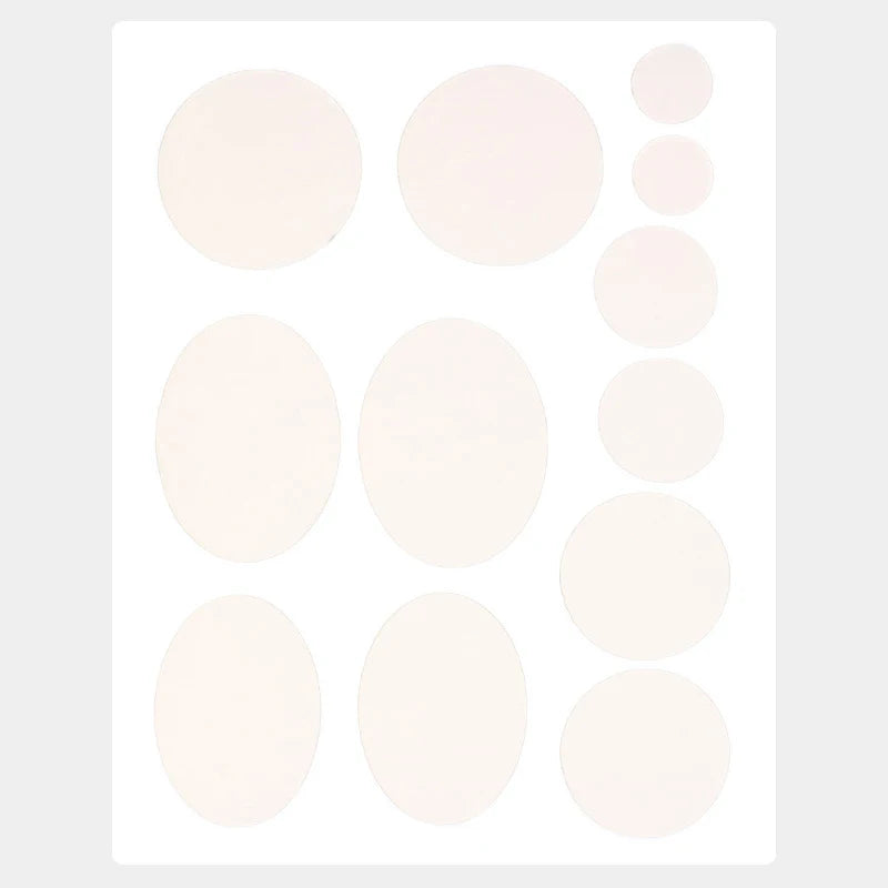 Self-Adhesive Nylon Fabric Repair Patches – Assorted Shapes Fabric Repair Patches Qst beige2